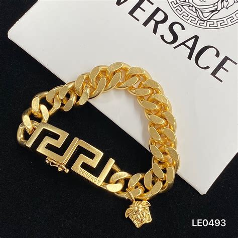 fake versace bracelets|versace bracelet 18k gold.